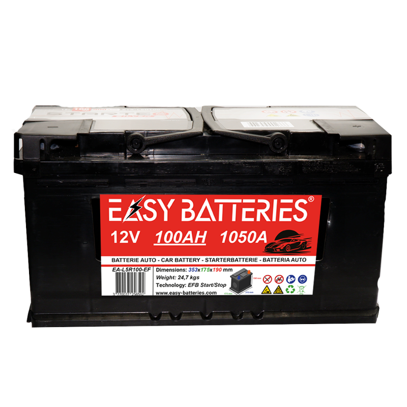 Batterie Voiture 100AH EFB