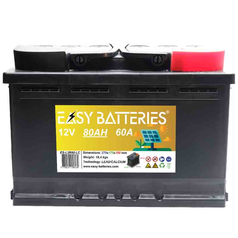 Batterie solaire 80AH
