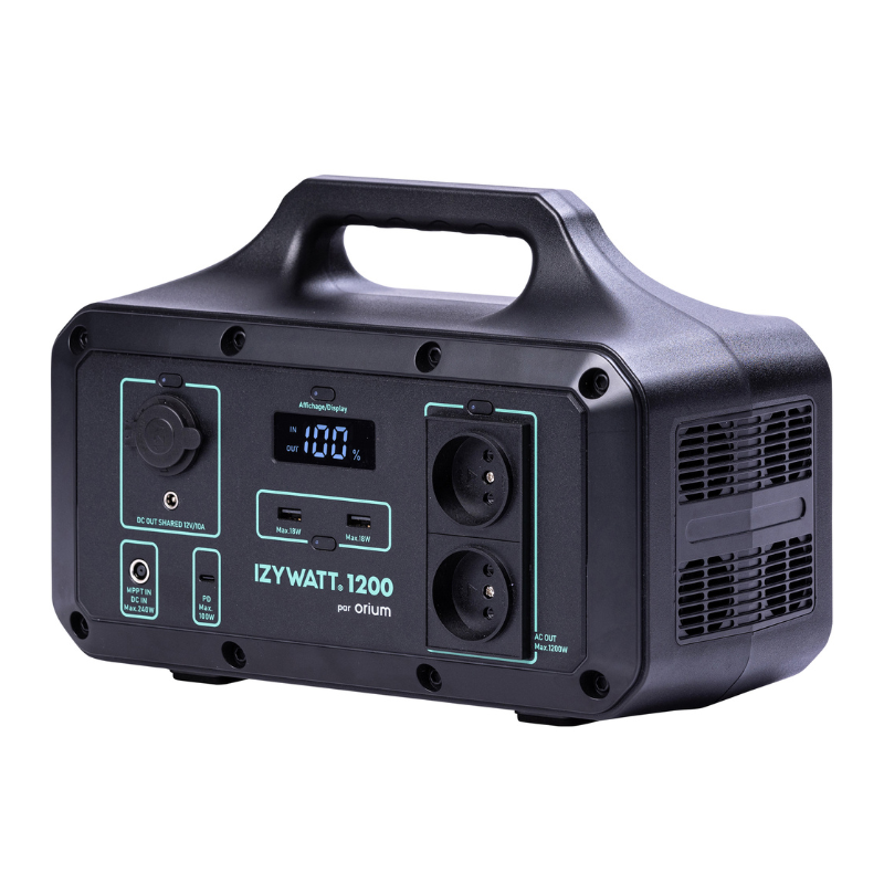 Station électrique portable IZYWATT 1200 ORIUM