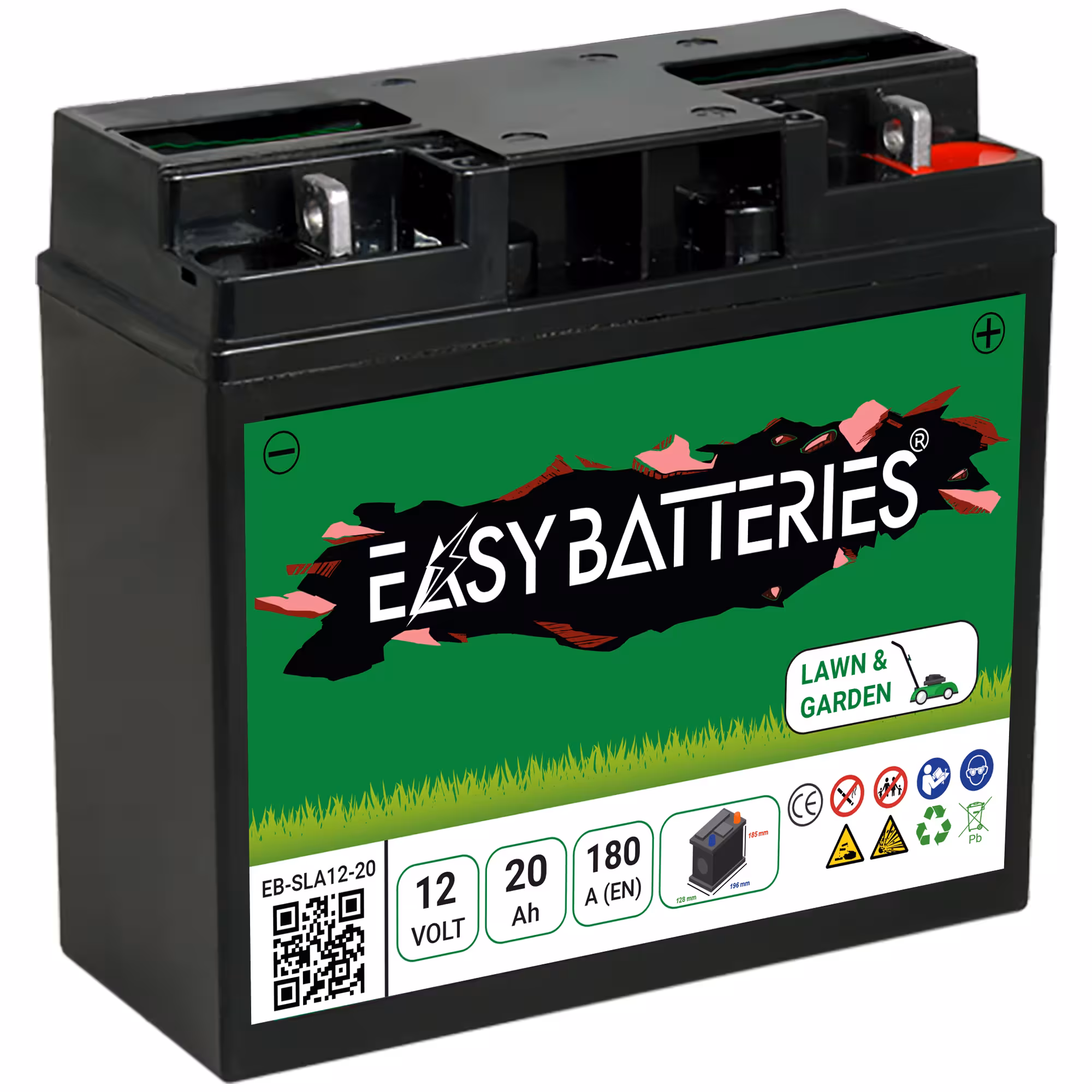 Batterie tondeuse easy batteries eb sla12 20 1