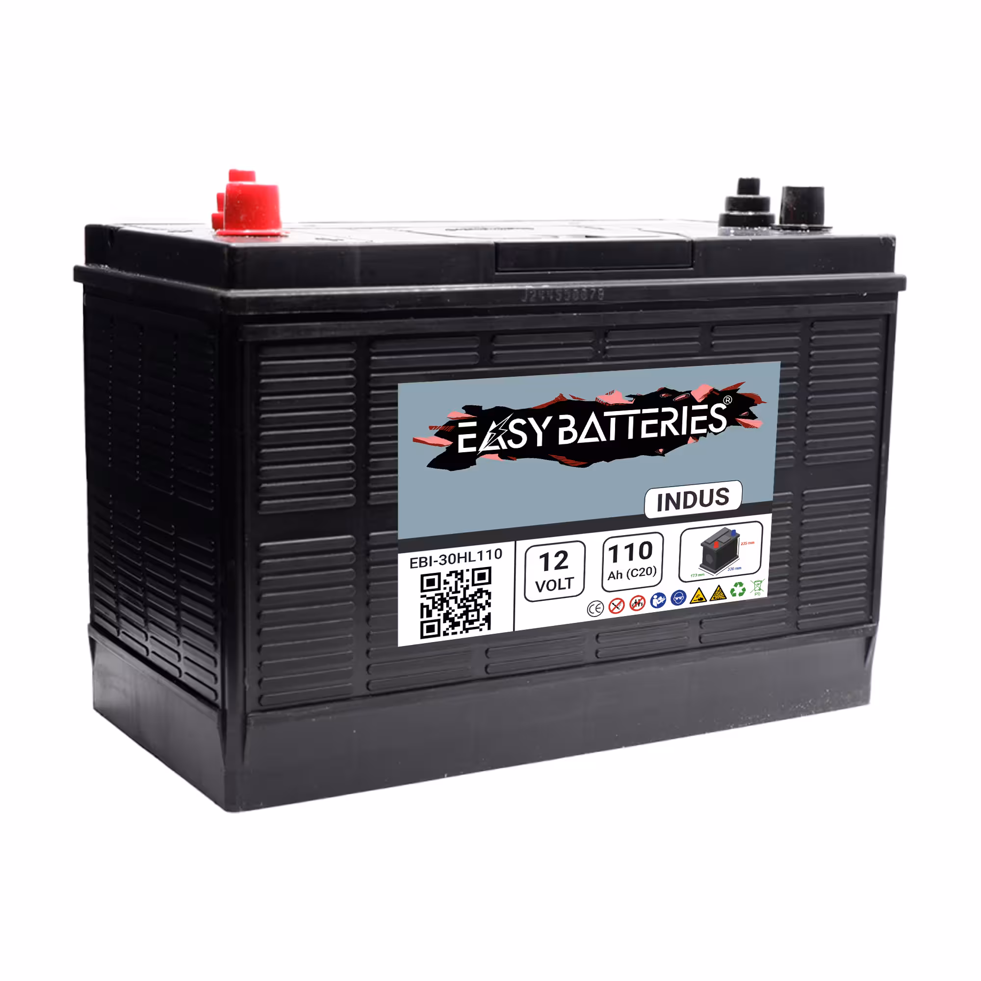 Batterie Décharge lente 12V 110Ah