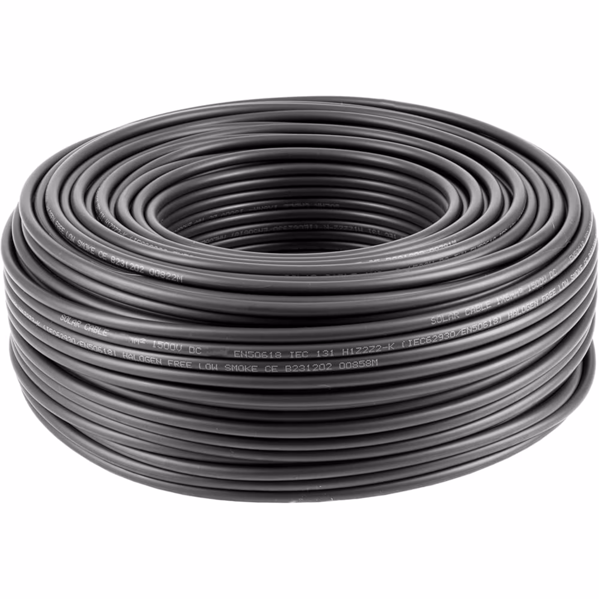 Cable solaire noir 4 mm2 vendu au metre ebs cb 4 bk m 1