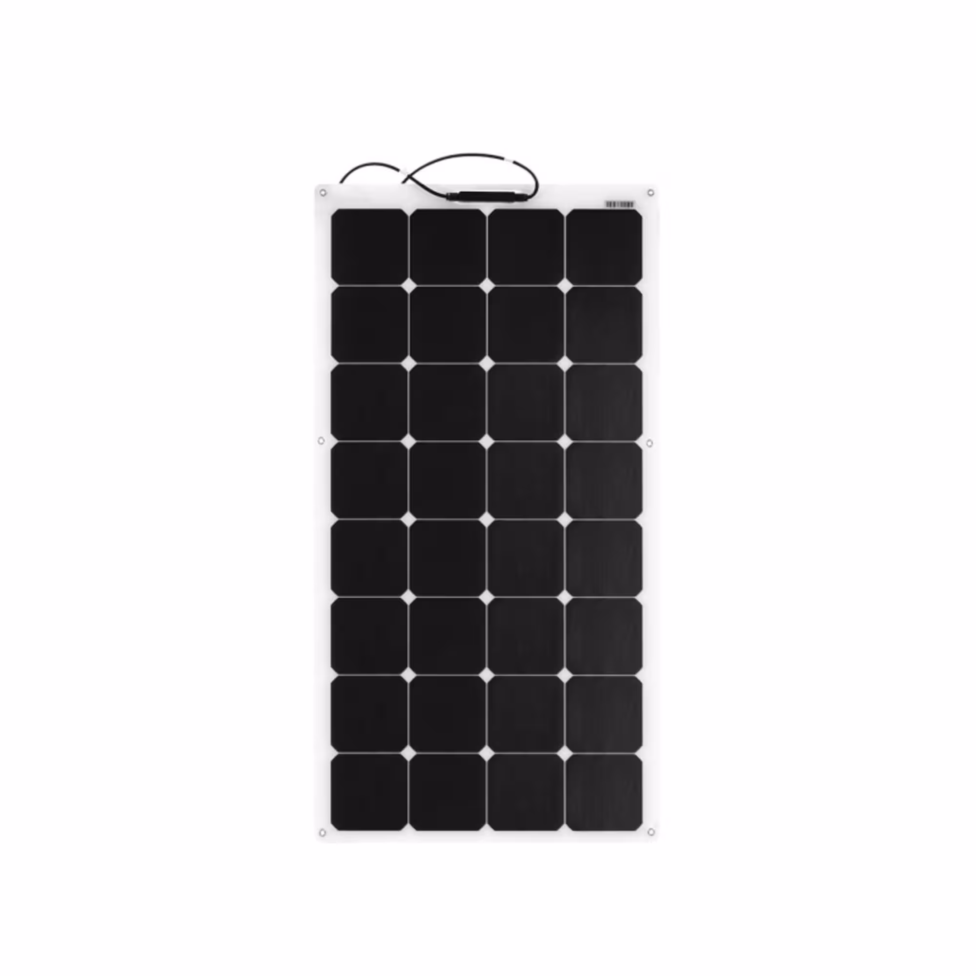 Panneau Photovoltaïque - 100w - 12V - Monocristallin - Souple