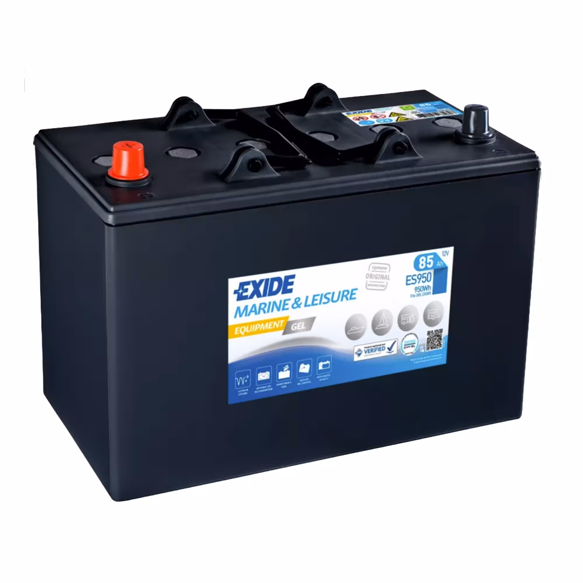 Batterie exide GEL ES950 12V 85Ah 460A