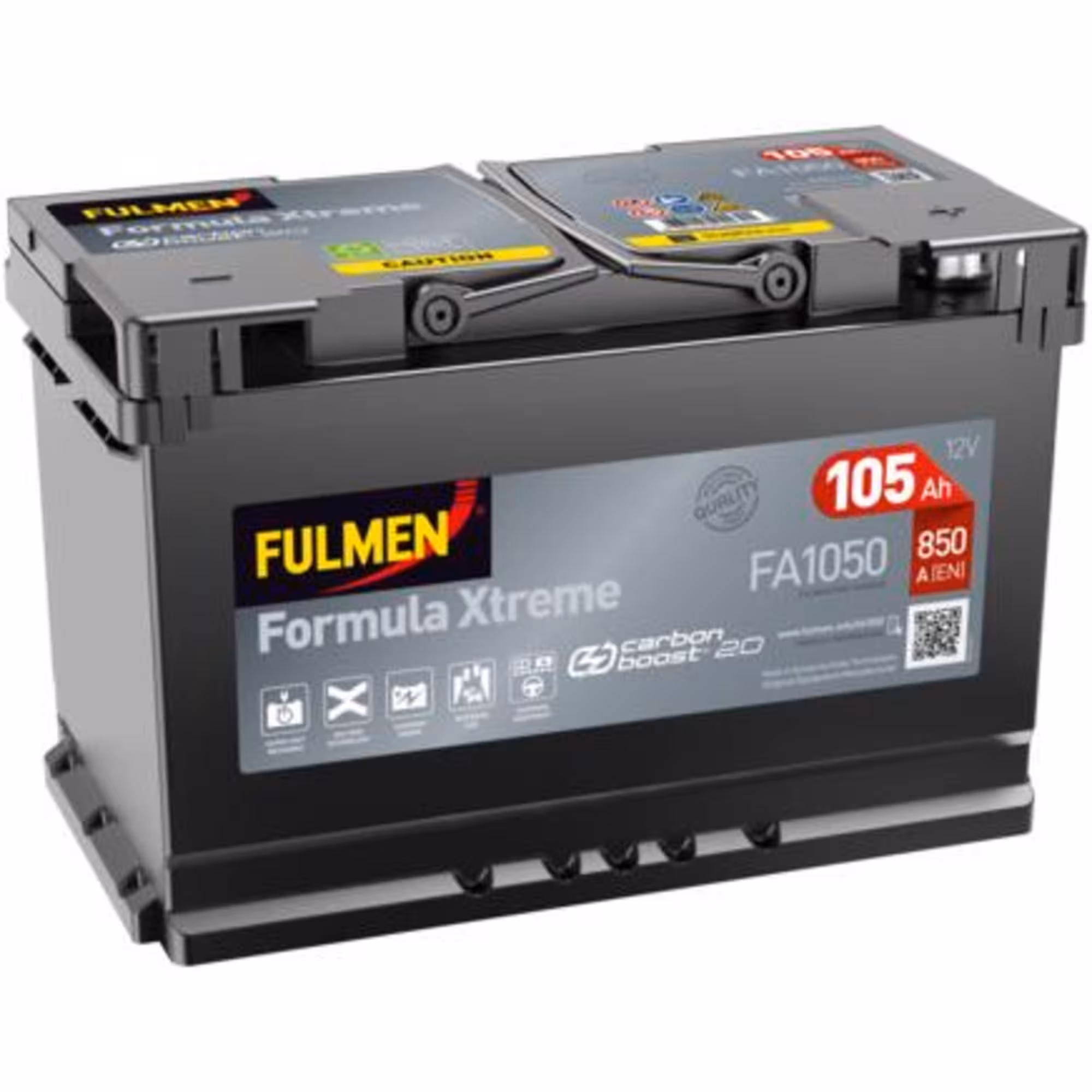 Batterie fulmen formula xtreme fa1050 12v 105ah 850a 1