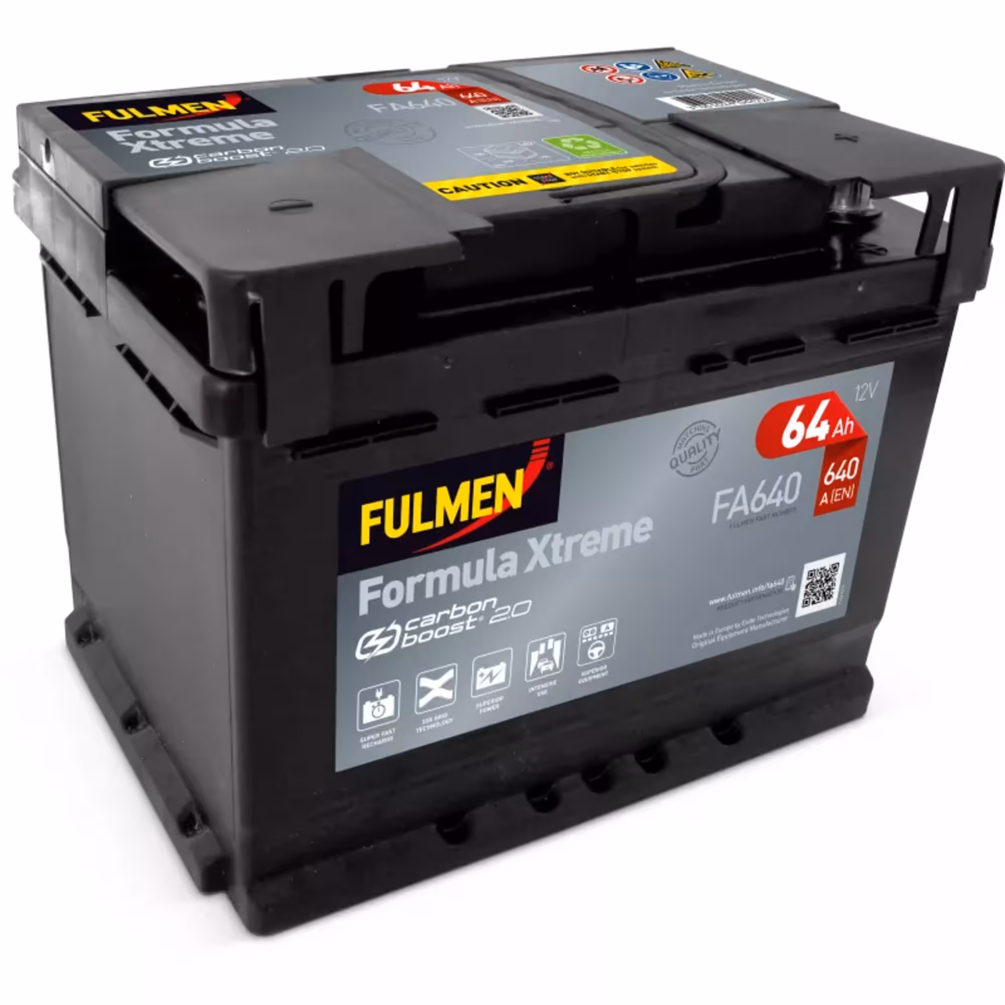 Batterie voiture fulmen formula xtreme fa640 1