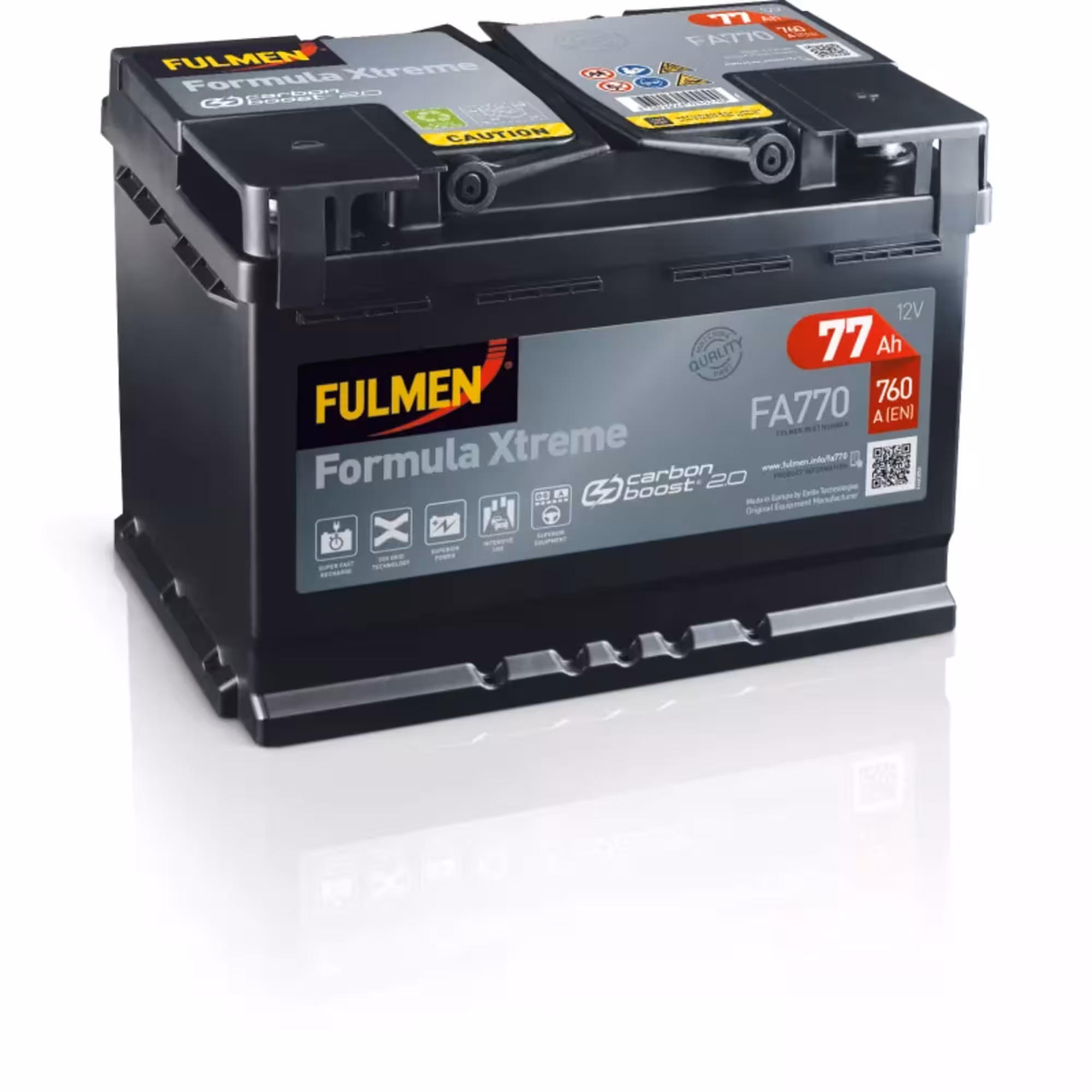 Batterie voiture fulmen formula xtreme fa770 1