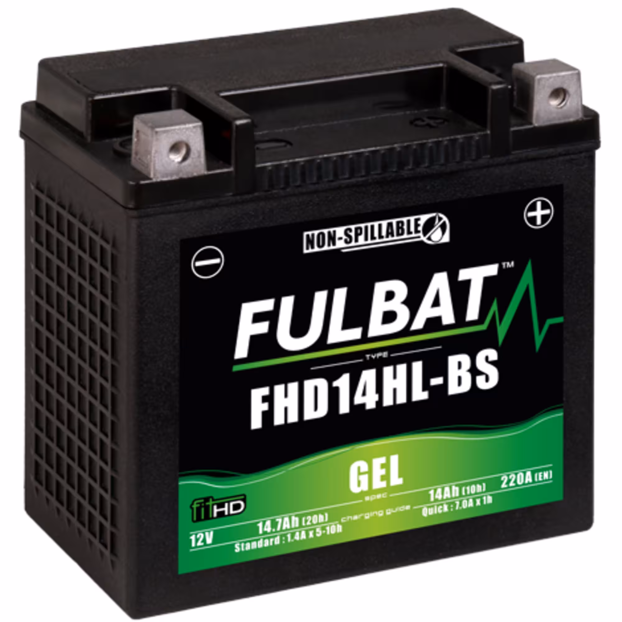 Batterie moto fulbat fhd14hl bs gel (harley.d) 1