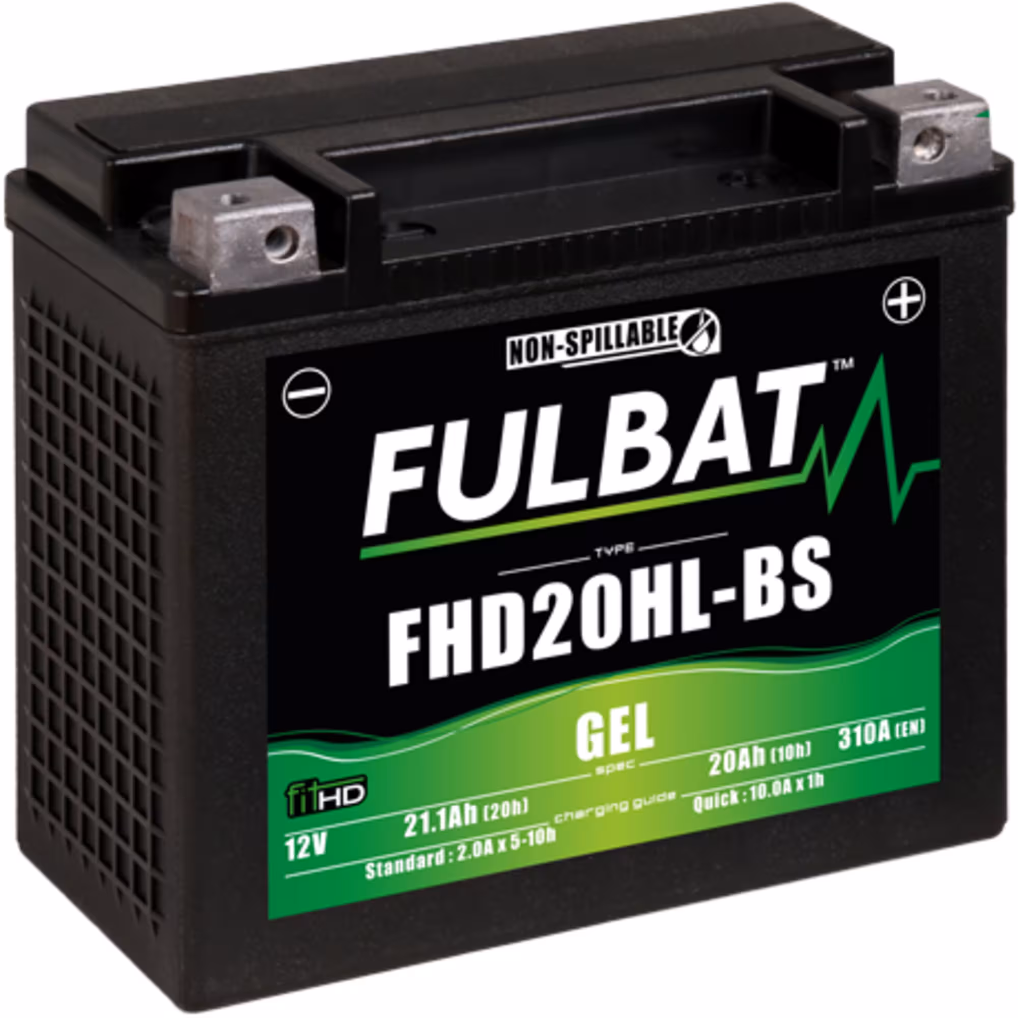 Batterie moto fulbat fhd20hl bs gel (harley.d) 1