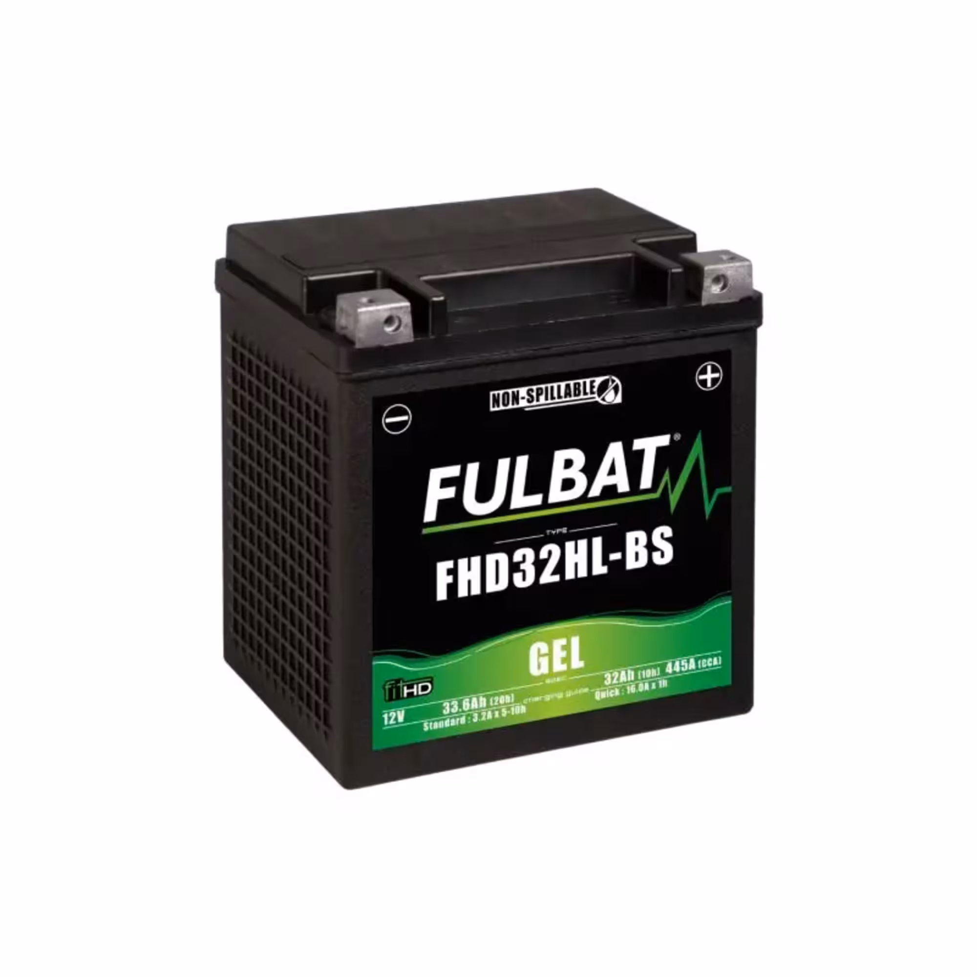 Batterie moto fulbat gel fhd32hl bs gel (harley.d) 1