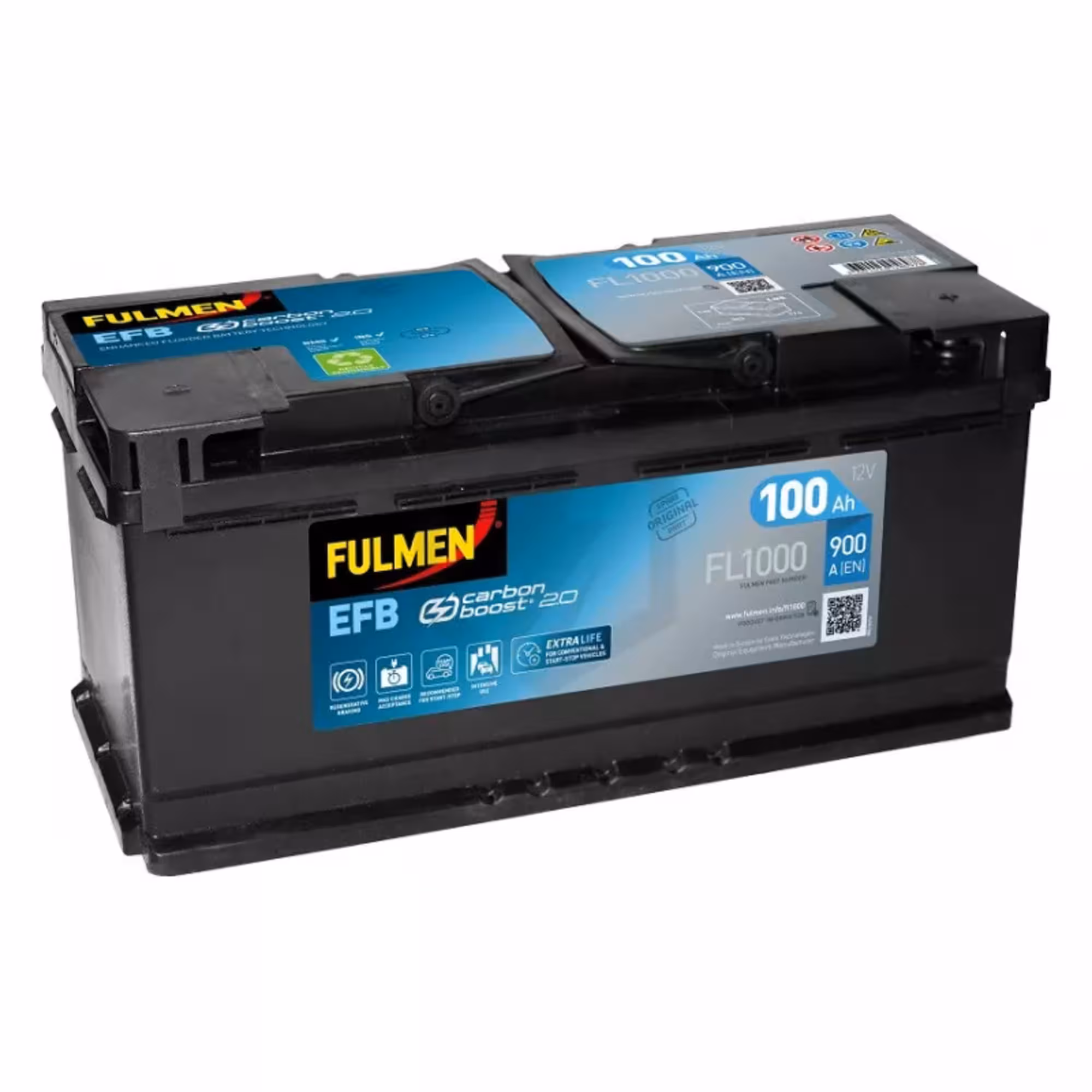 Batterie Fulmen FL1000 EFB 12V 100Ah 900A