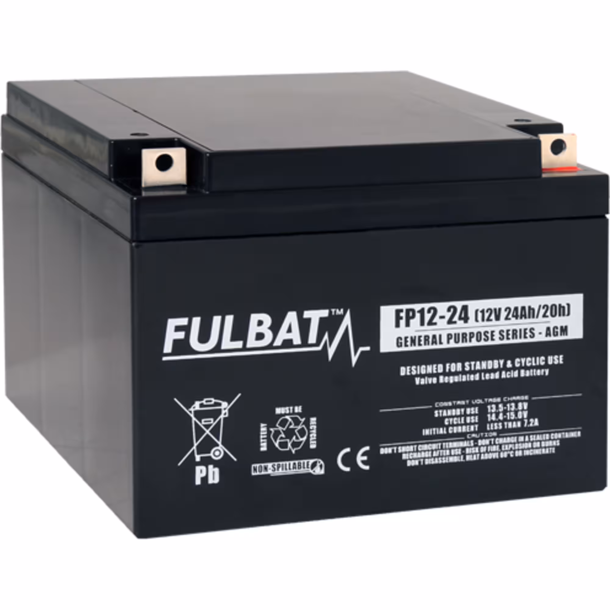 Batterie secours fulbat fp12 24 1