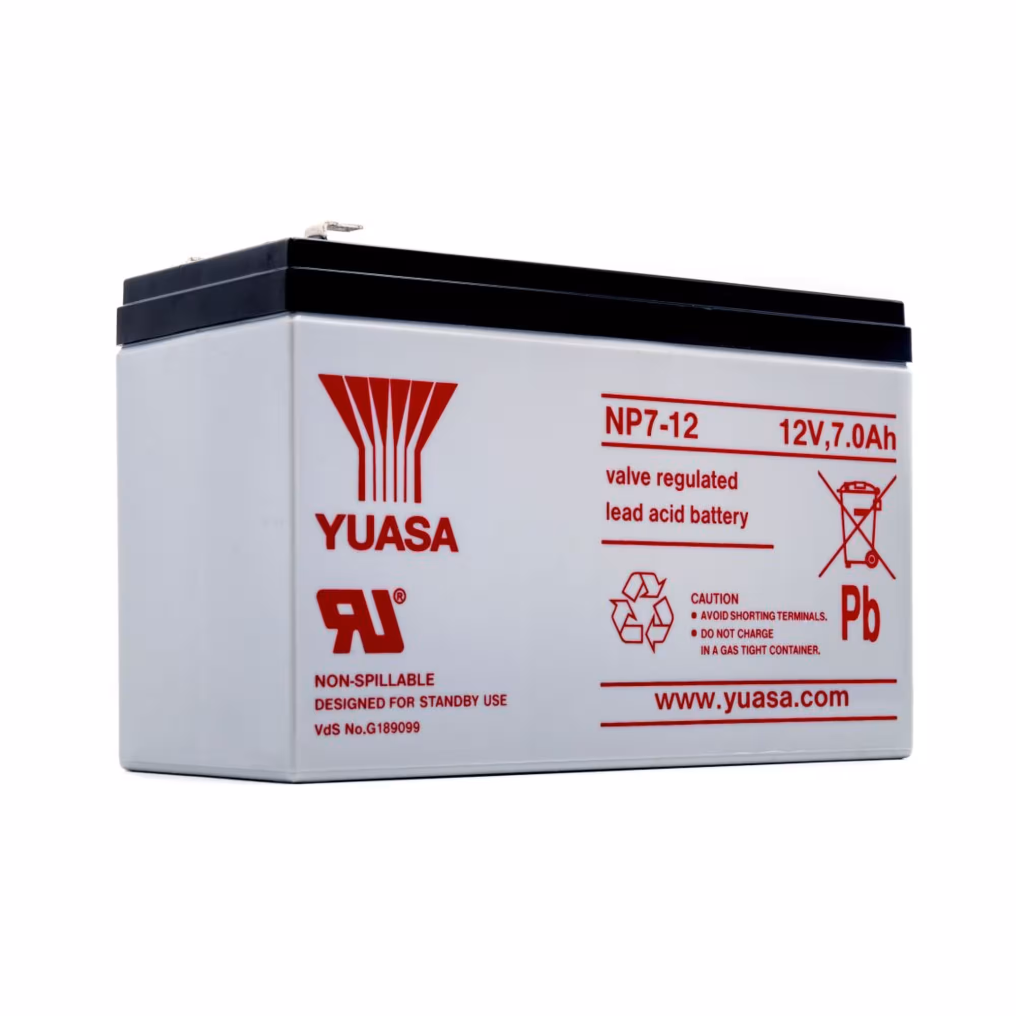 Batterie plomb etanche np7 12 yuasa 1