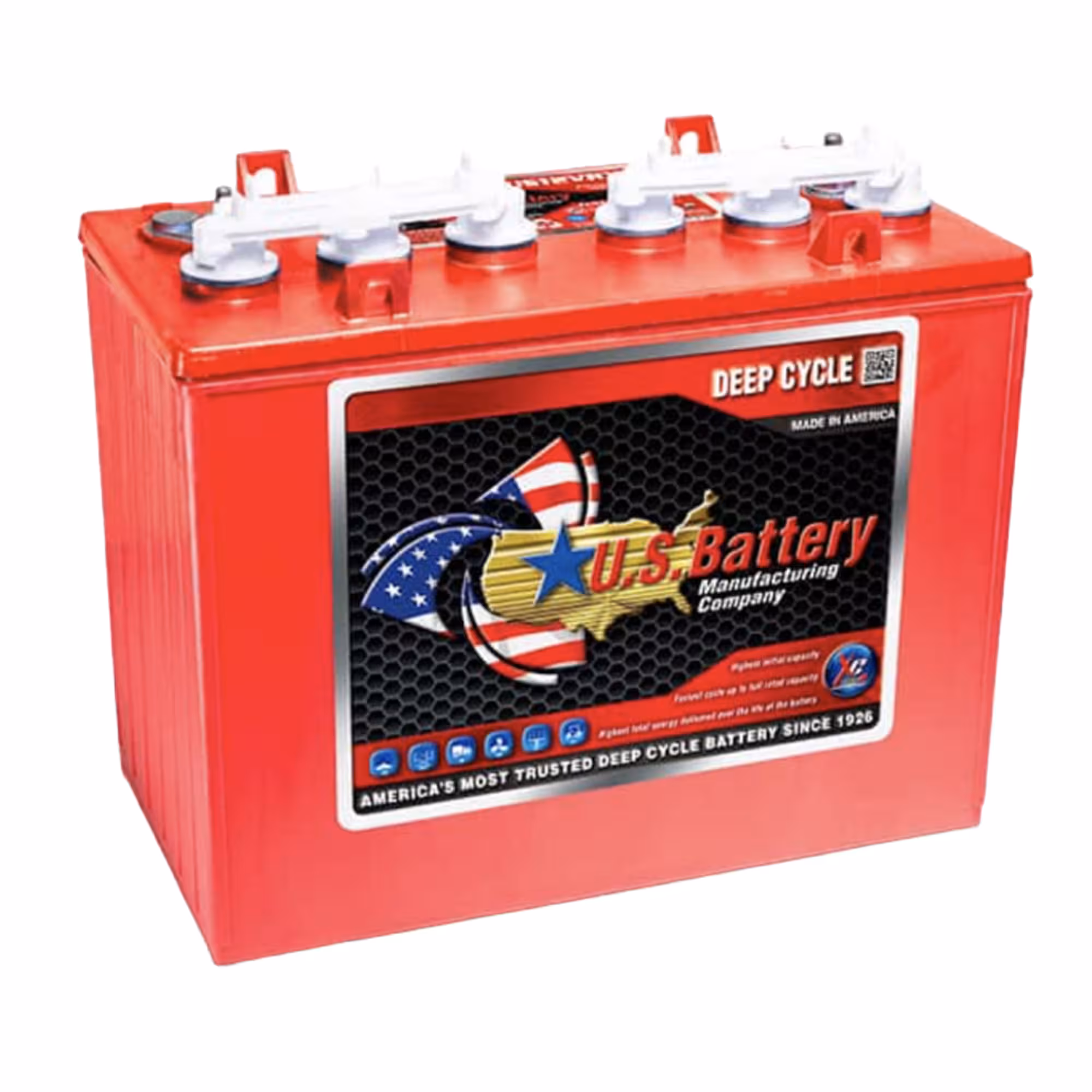 Batterie Décharge lente US BATTERY US-12VRX XC3 12V 155Ah (C20)